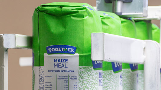 together maize meal